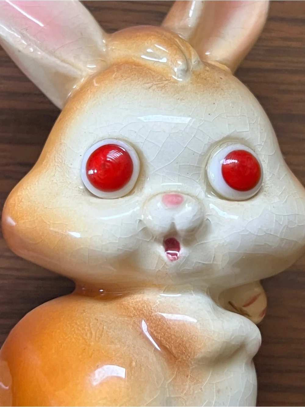 Vintage Ceramic Rabbit Salt and Pepper Shakers - Made in Japan